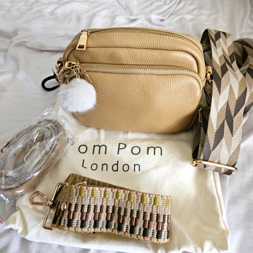 PomPom London Mayfair Crossbody Bag